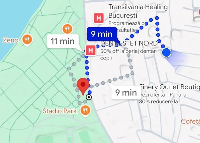 Herastrau Win No 4 Apartmán *